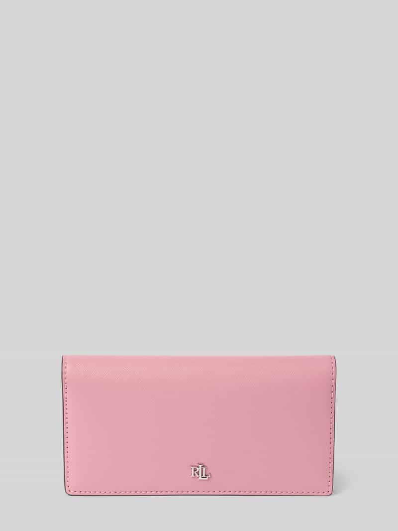 Lauren Ralph Lauren Portemonnee van leer met logo-applicatie