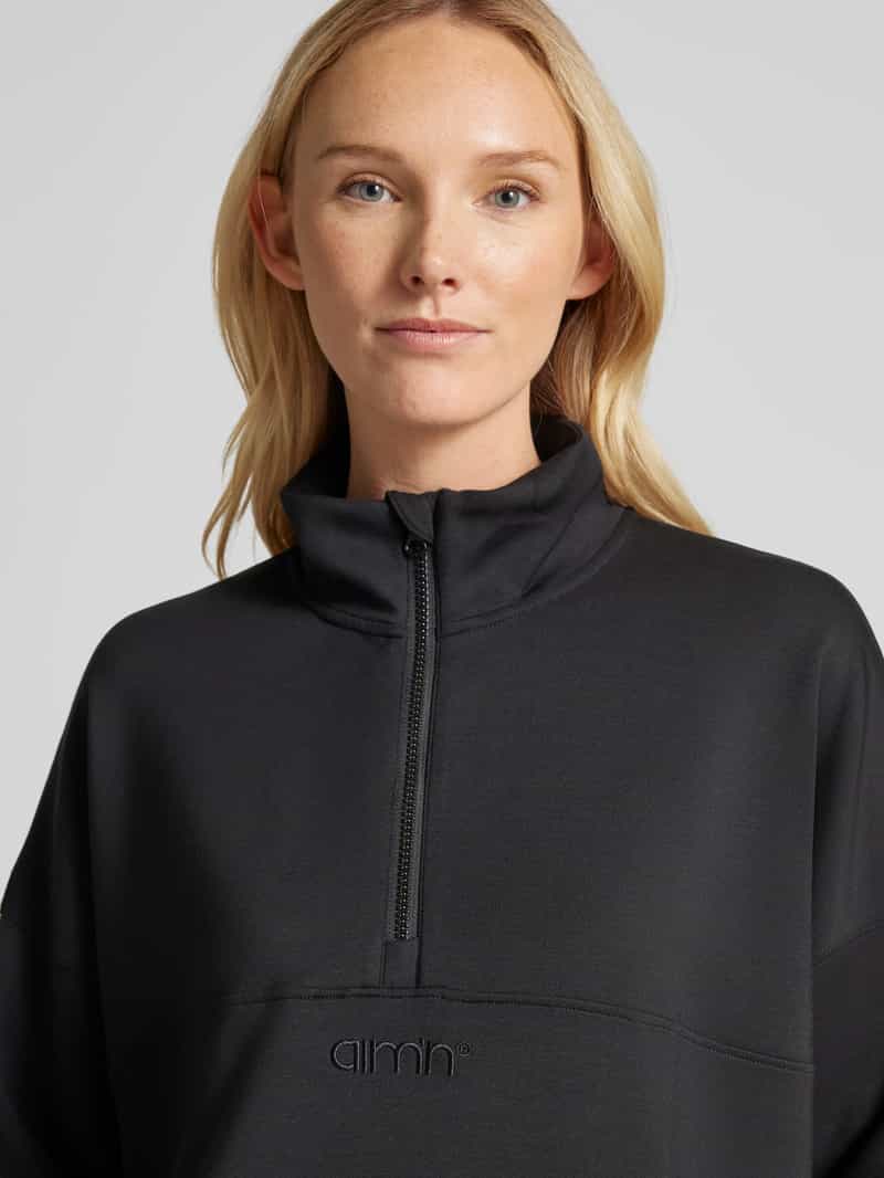 AIMN Sweatshirt met labelstitching