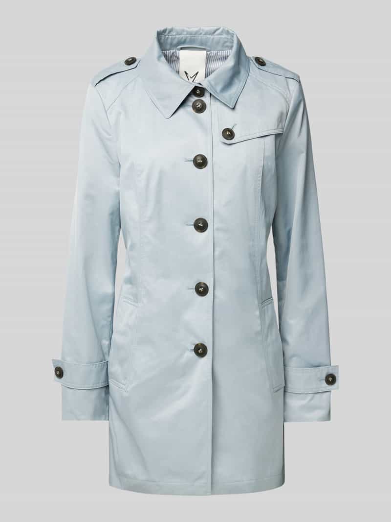 Fuchs Schmitt Trenchcoat met strookzakken