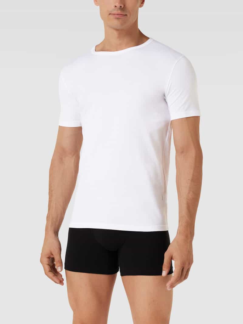 Boss Black Heren Polo's & T-shirts Tshirtrn 2p Modern - Wit, foto 4