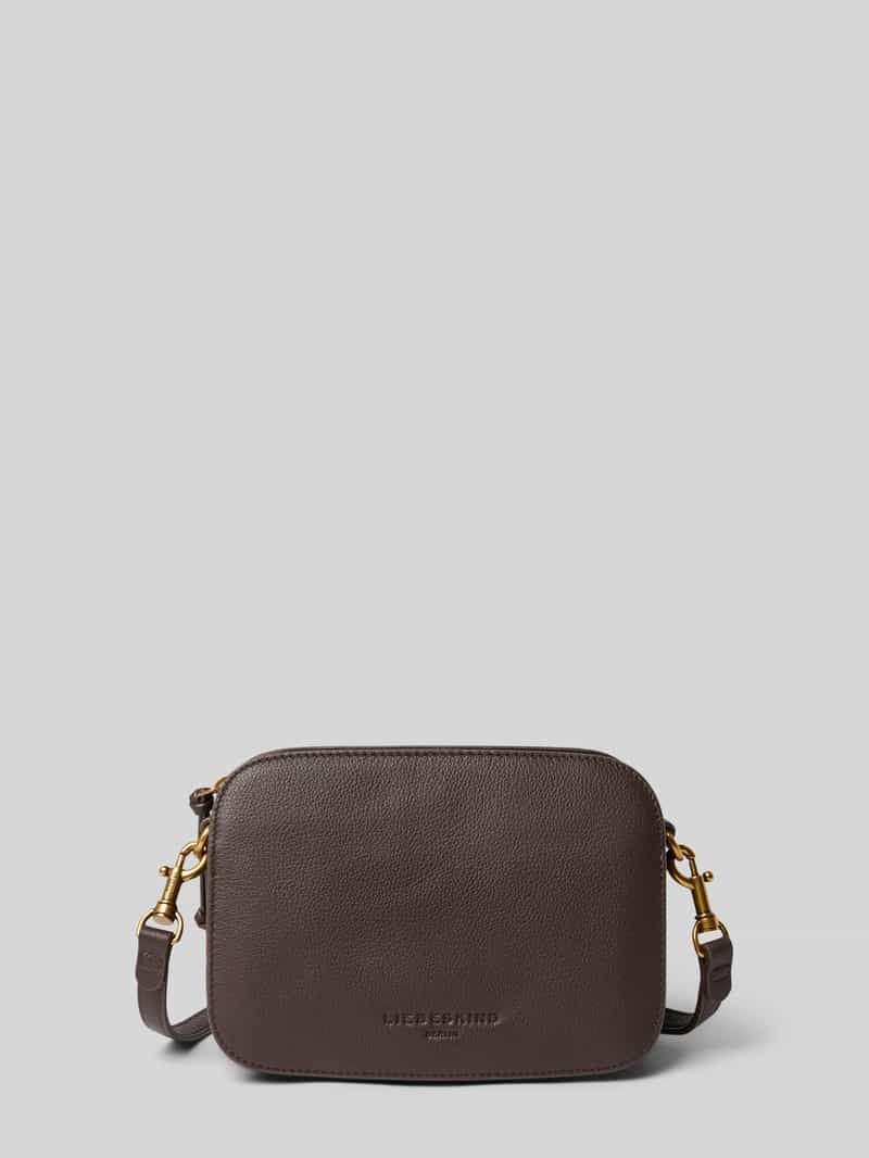 Liebeskind berlin Schoudertas met label in reliëf, model 'Luka'