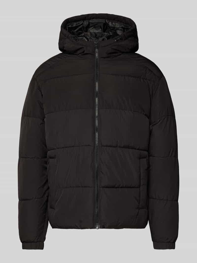 jack & jones Gewatteerd jack met ritssluiting model 'MAZE'