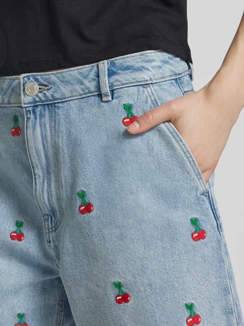Review Korte jeans met steekzakken