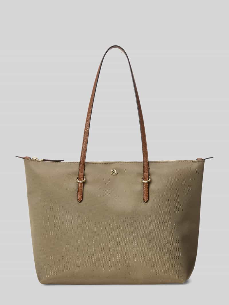Handtas met logodetail