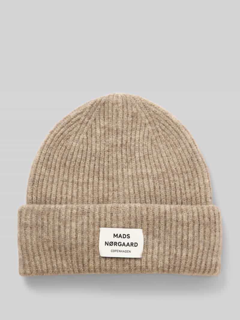 MADS NØRGAARD Beanie van scheerwolmix model 'Tosca Anju'