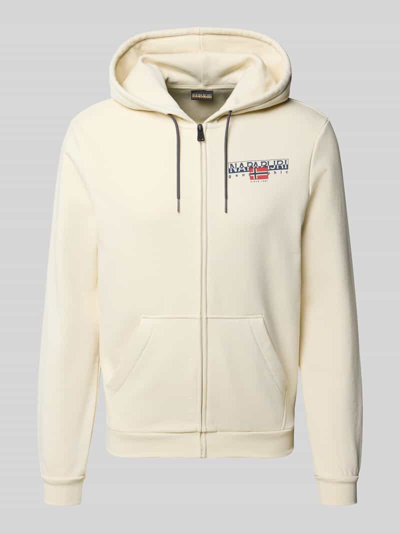 Napapijri Sweatjack met capuchon en kangoeroezak model 'AYLMER'