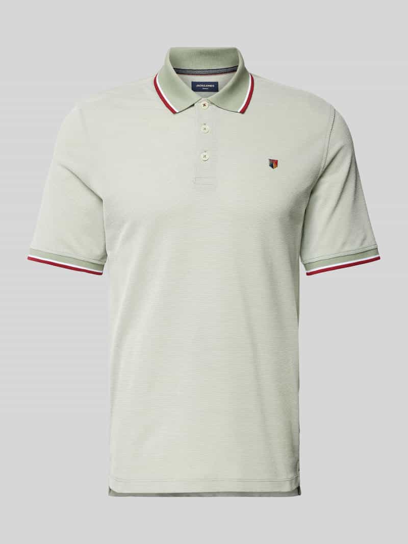 Jack & Jones Premium Regular fit poloshirt met logostitching model 'BLUWIN'