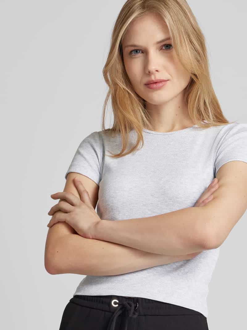 Vero Moda T-shirt in riblook model 'CHLOE'