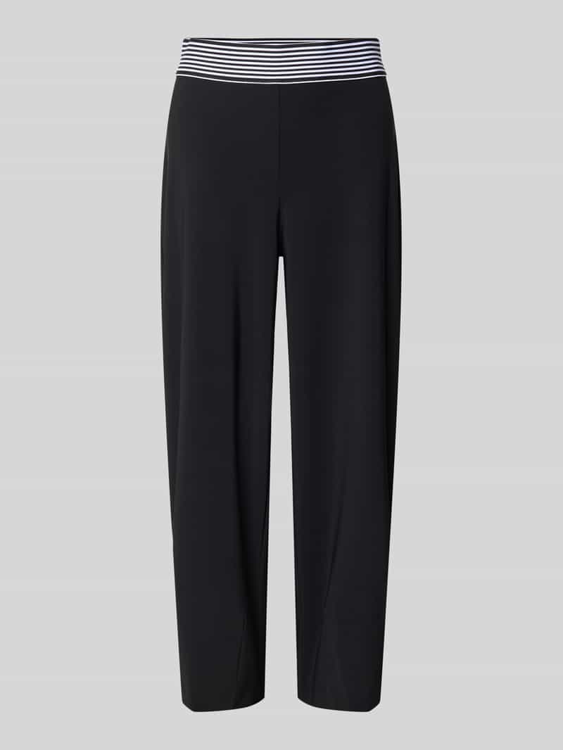 RAFFAELLO ROSSI Regular fit culotte met vaste persplooien model 'SALLY'