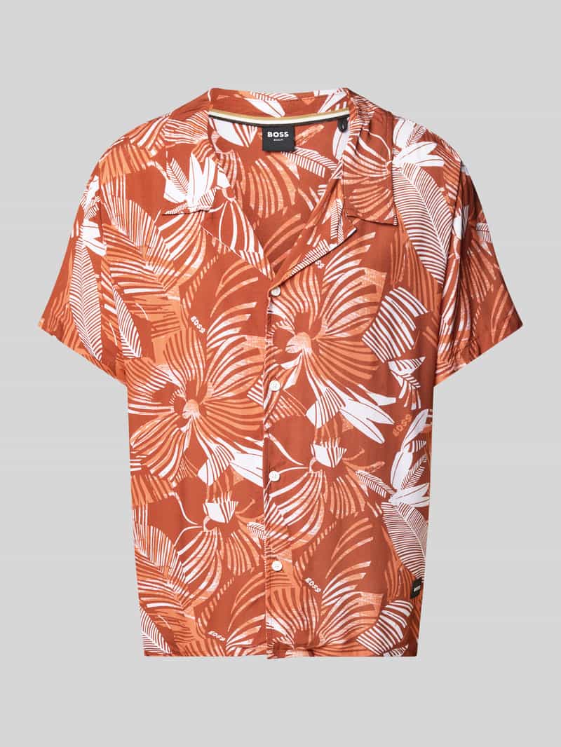Relaxed fit vrijetijdsoverhemd met resortkraag