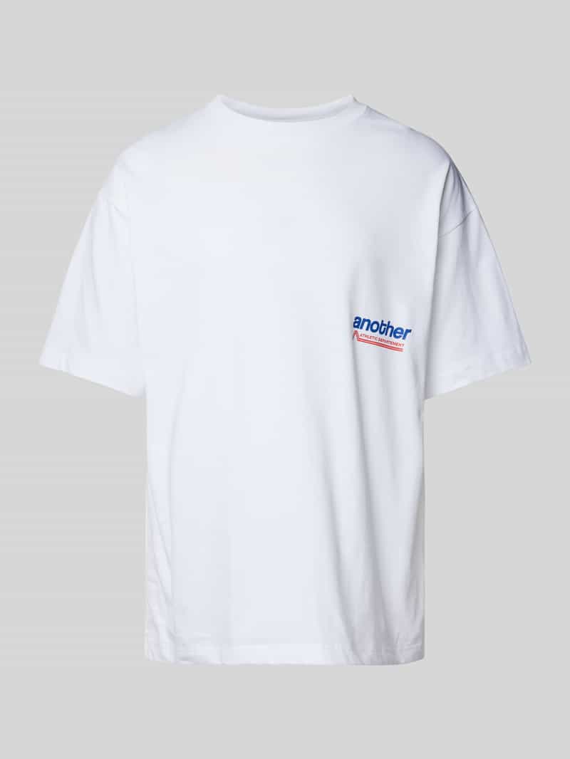 ANOTHER COTTON LAB Oversized T-shirt met labelprint