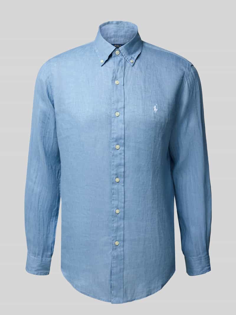 Polo Ralph Lauren Regular fit linnen overhemd met button-downkraag