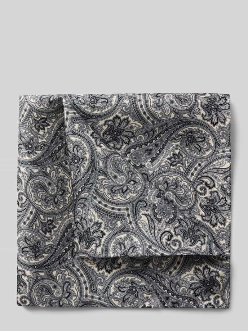 Blick Pochet van zijde in all-over look