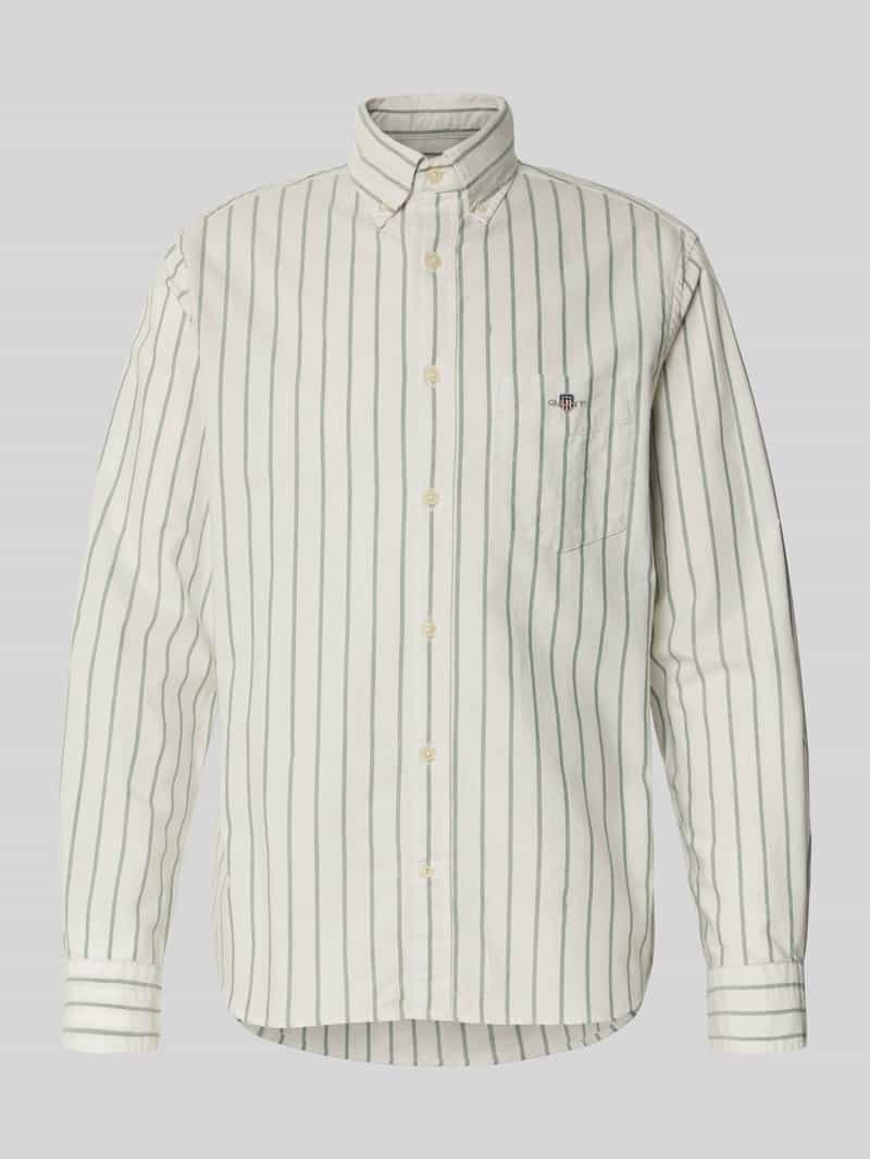 Gant Regular fit vrijetijdsoverhemd met motiefstitching