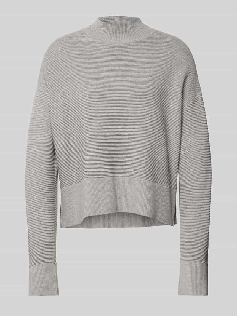 Comma Gebreide pullover in fijnriblook