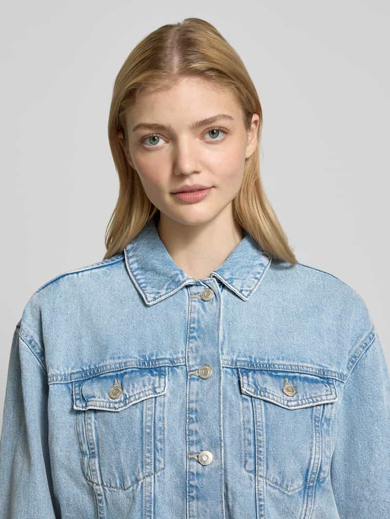 Only Oversized jeansjack van zuiver katoen model 'OCEAN'