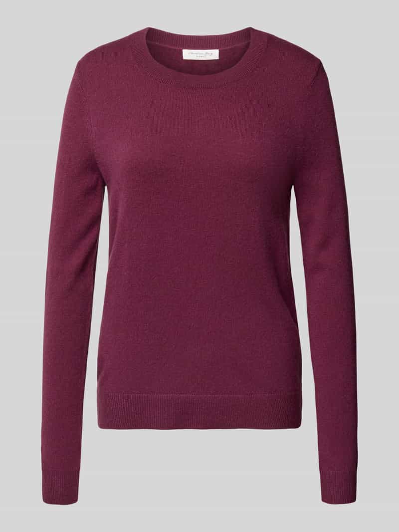 Christian Berg Woman Gebreide pullover van puur kasjmier