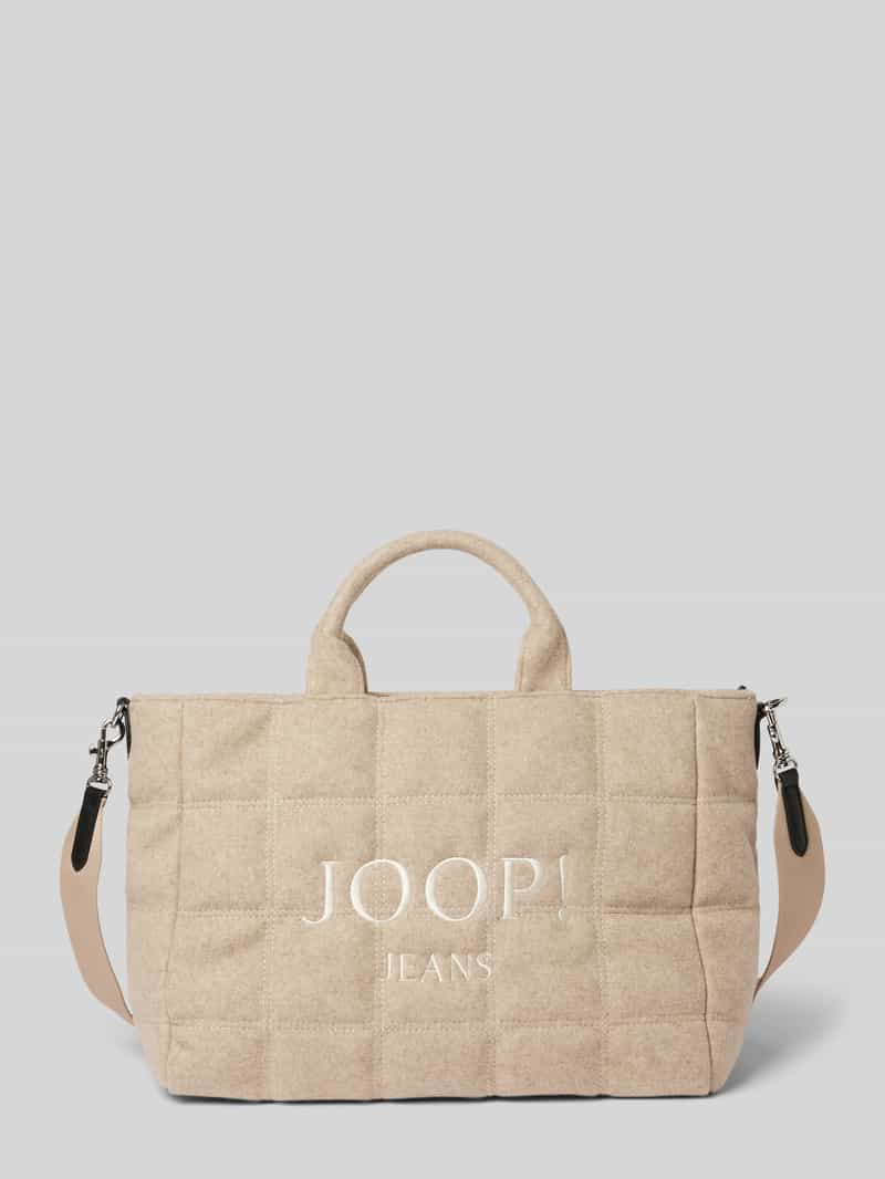 JOOP! JEANS Handtas met labelstitching, model 'ordine giaccone'