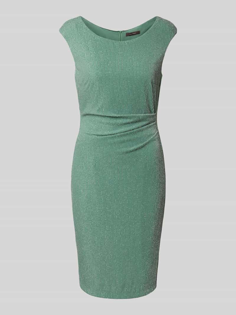 Vera Mont Knielange cocktailjurk met plooien