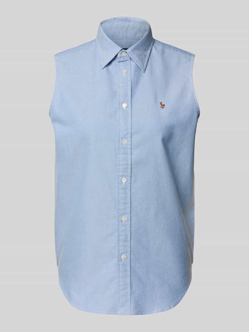 Polo Ralph Lauren Regular fit overhemdblouse in mouwloos design