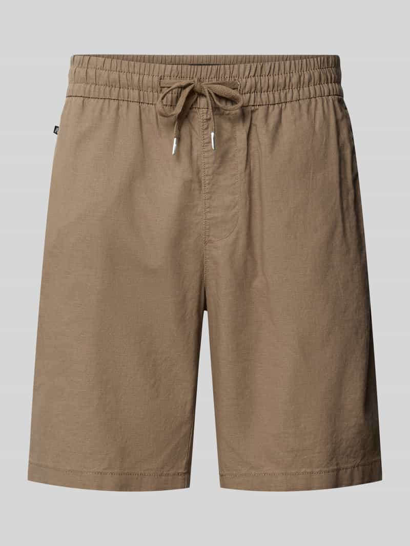 Matinique Regular fit bermuda van een mix van linnen en katoen model 'barton'