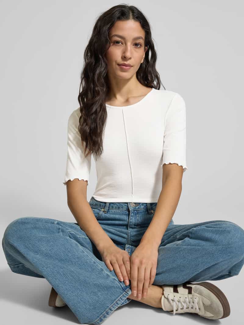 Opus T-shirt met 1 2-mouwen model 'Sirosa'