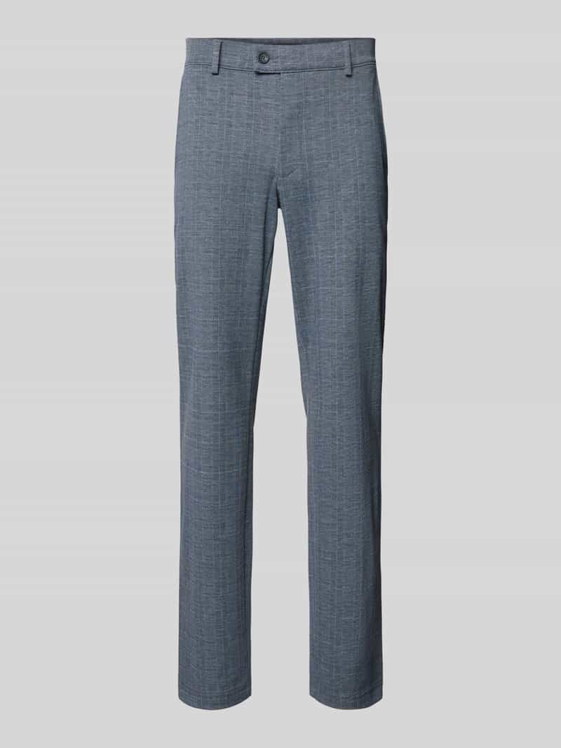 Eurex By Brax Stoffen broek met ruitmotief