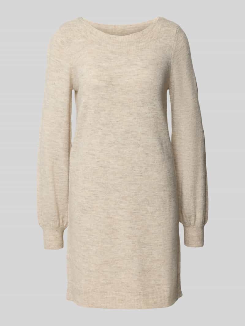 Vero Moda Loose fit gebreide jurk met boothals model 'LEFILE'