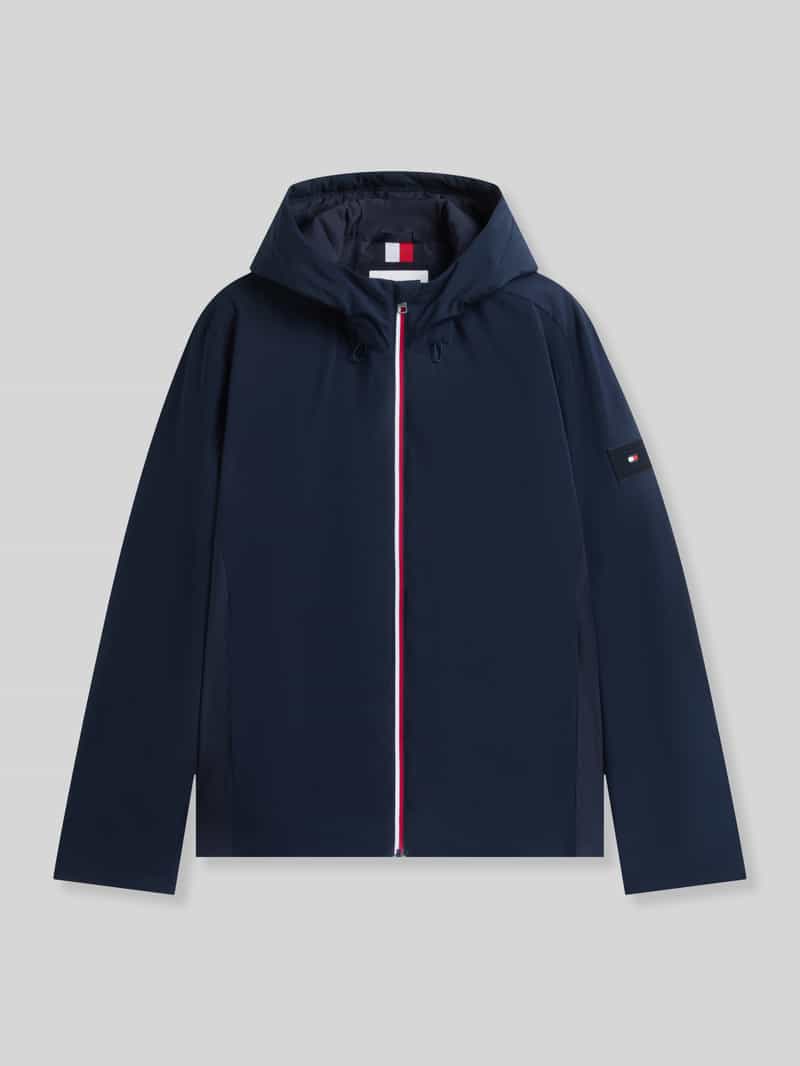 Tommy Hilfiger Functioneel jack met ritssluiting met contrast
