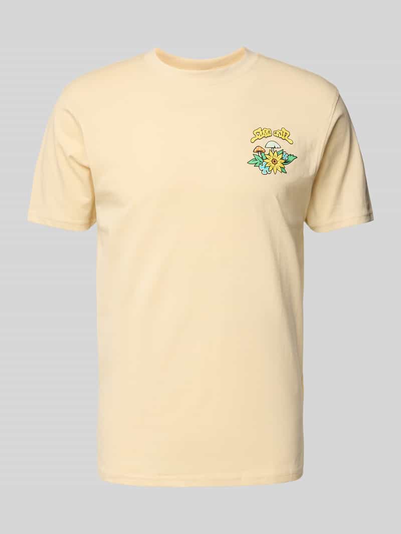 Santa Cruz T-shirt met labelprint model 'WINKOWSKI'