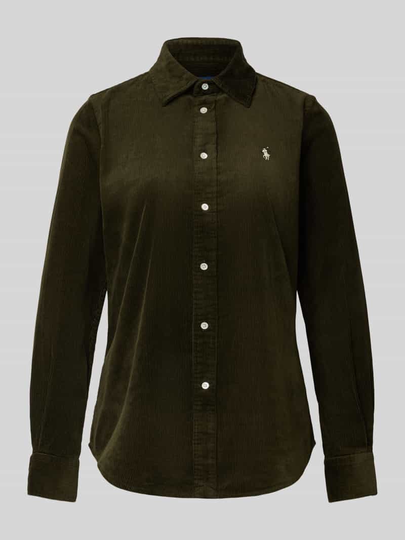Polo Ralph Lauren Overhemdblouse met labelstitching