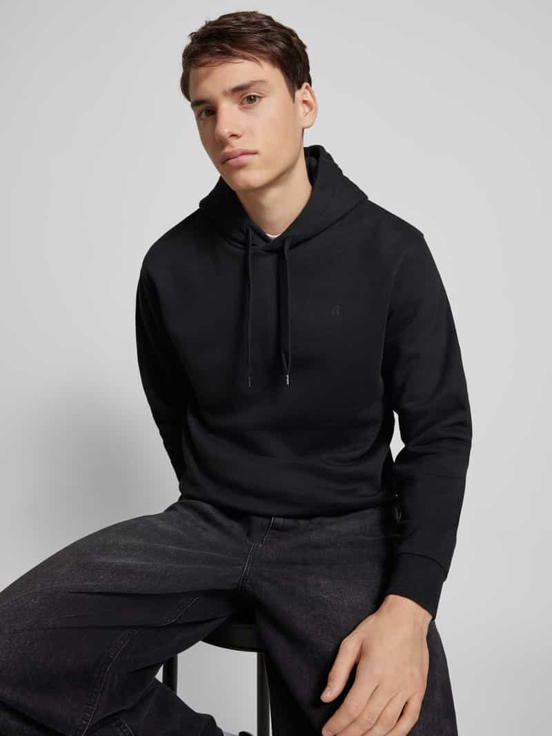 Replay Hoodie met ribboorden