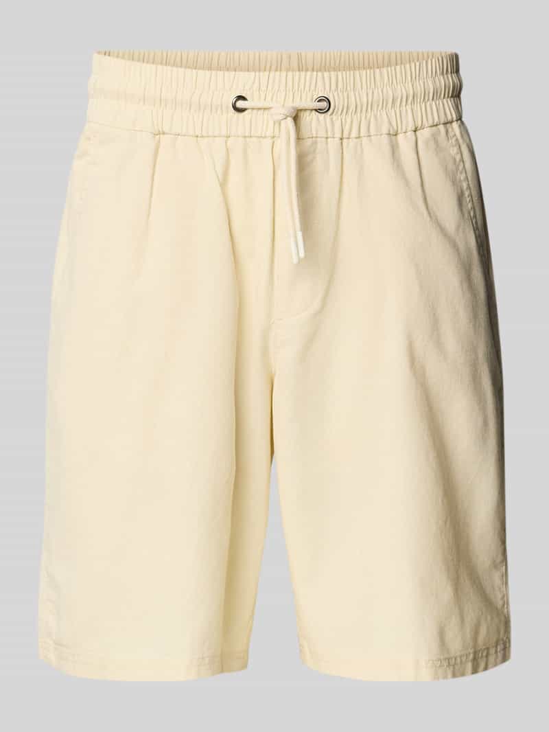 Blend Regular fit sweatshorts van linnenmix model 'BAY'