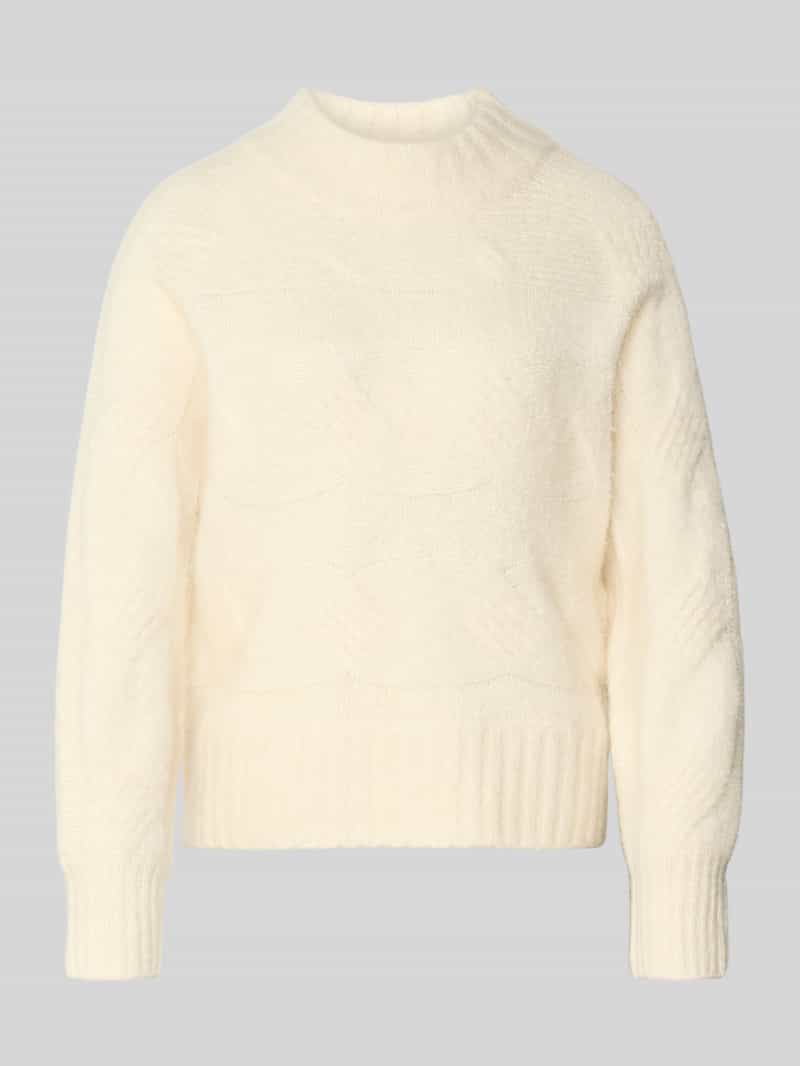 Opus Gebreide pullover met ribboorden