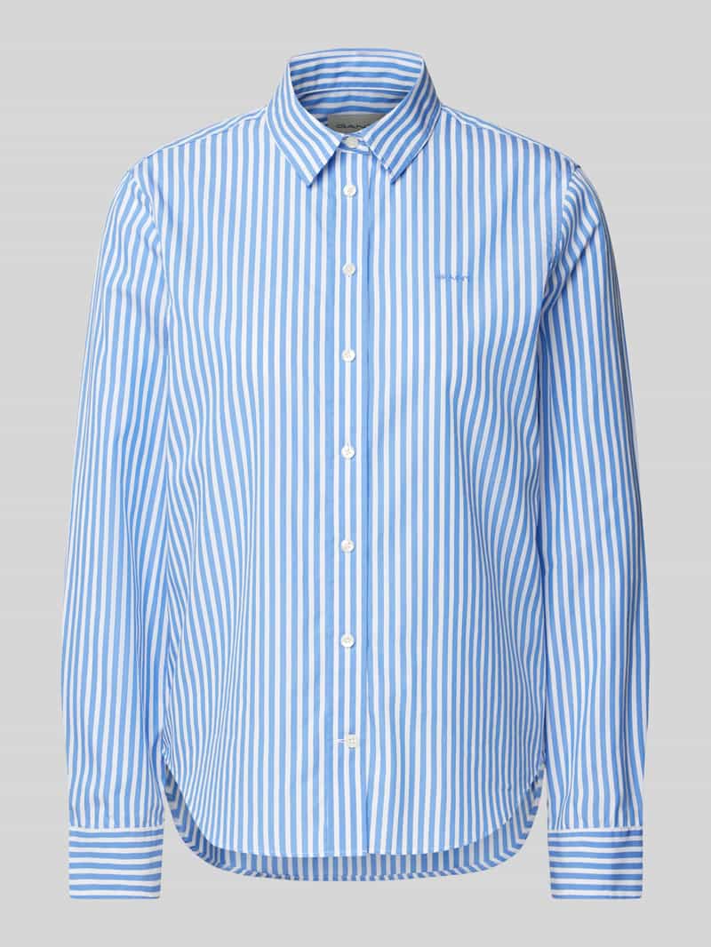 Gant Overhemdblouse met labelstitching