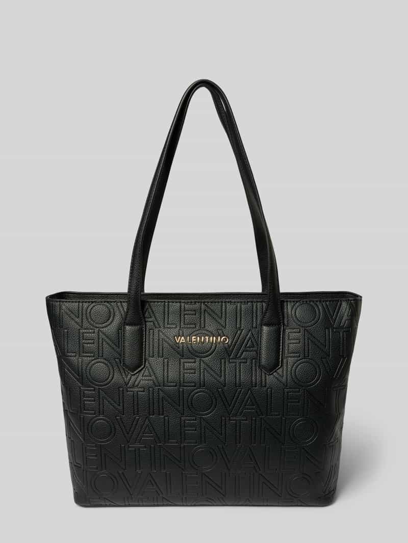 VALENTINO BAGS Shopper met logomotief en labelapplicatie model 'PANSY'