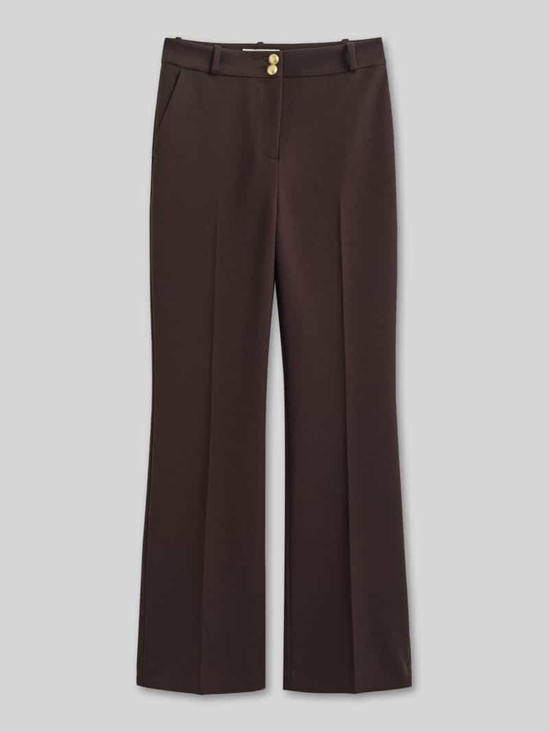 Gant Slim fit smalle broek met viscose