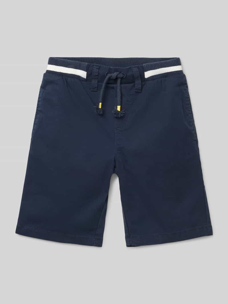 s.Oliver RED LABEL Regular fit bermuda van katoenmix model 'PELLE'