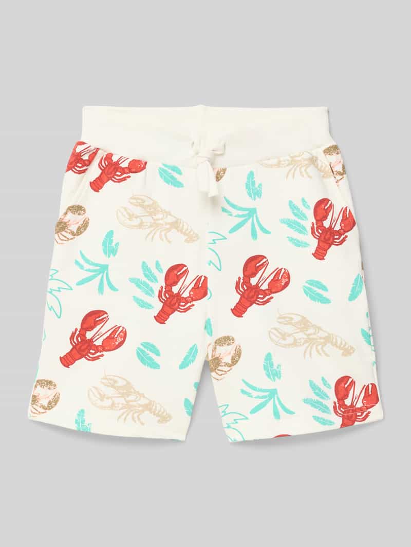 name it Regular fit korte broek met elastische band