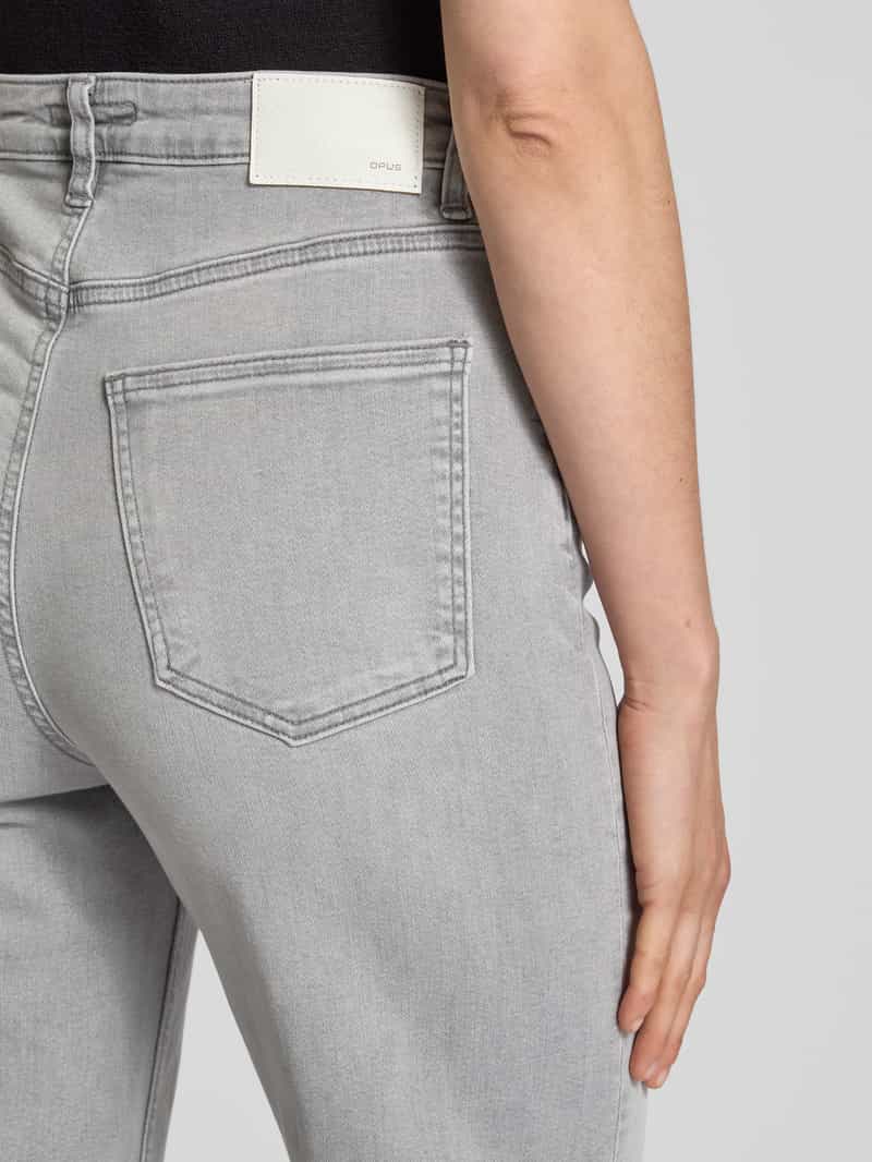 Opus Regular fit jeans met steekzakken model 'Mivy'