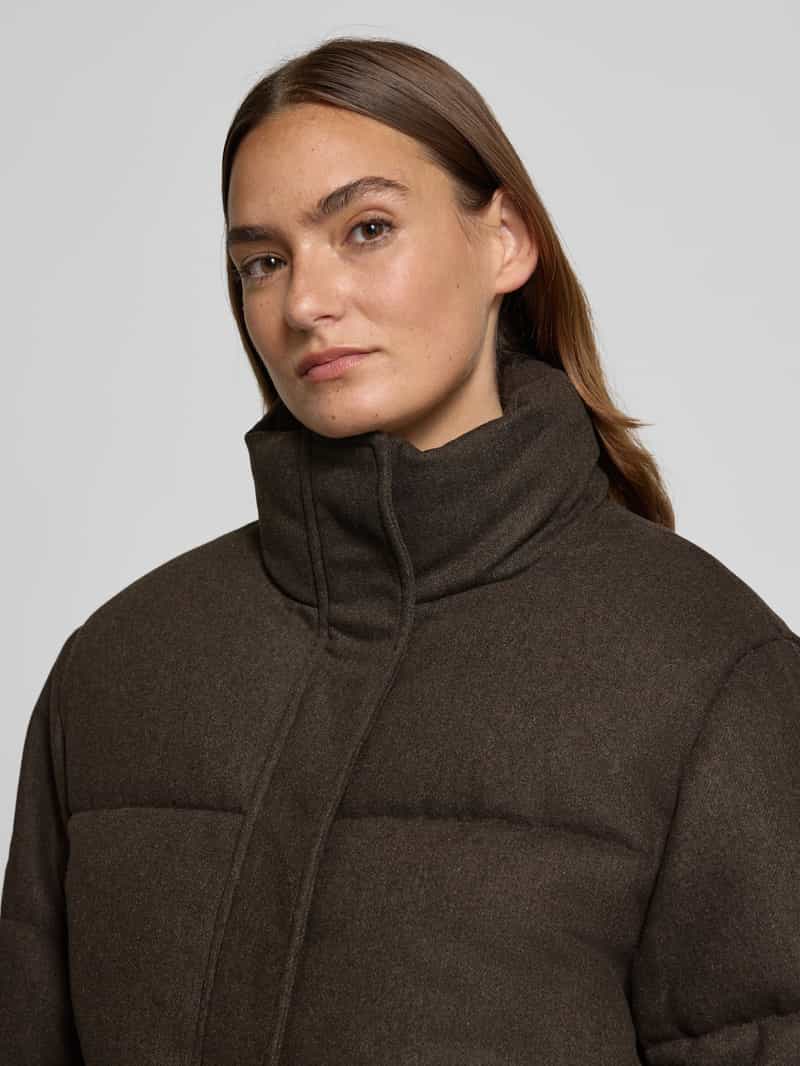 Selected Femme Regular fit gewatteerd jack met wol model 'NERA PUFFEr JACKET #3'