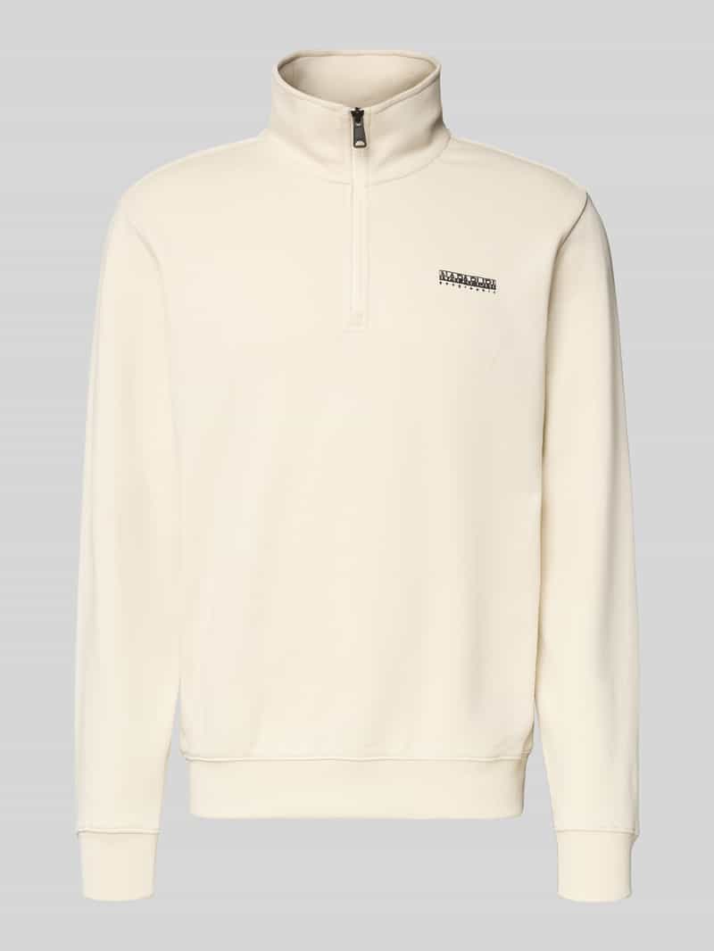 Napapijri Sweatshirt met opstaande kraag