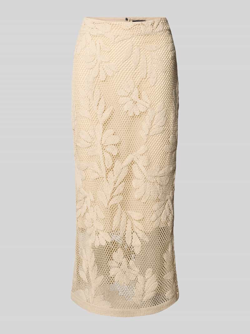 comma Midirok met gehaakt kant