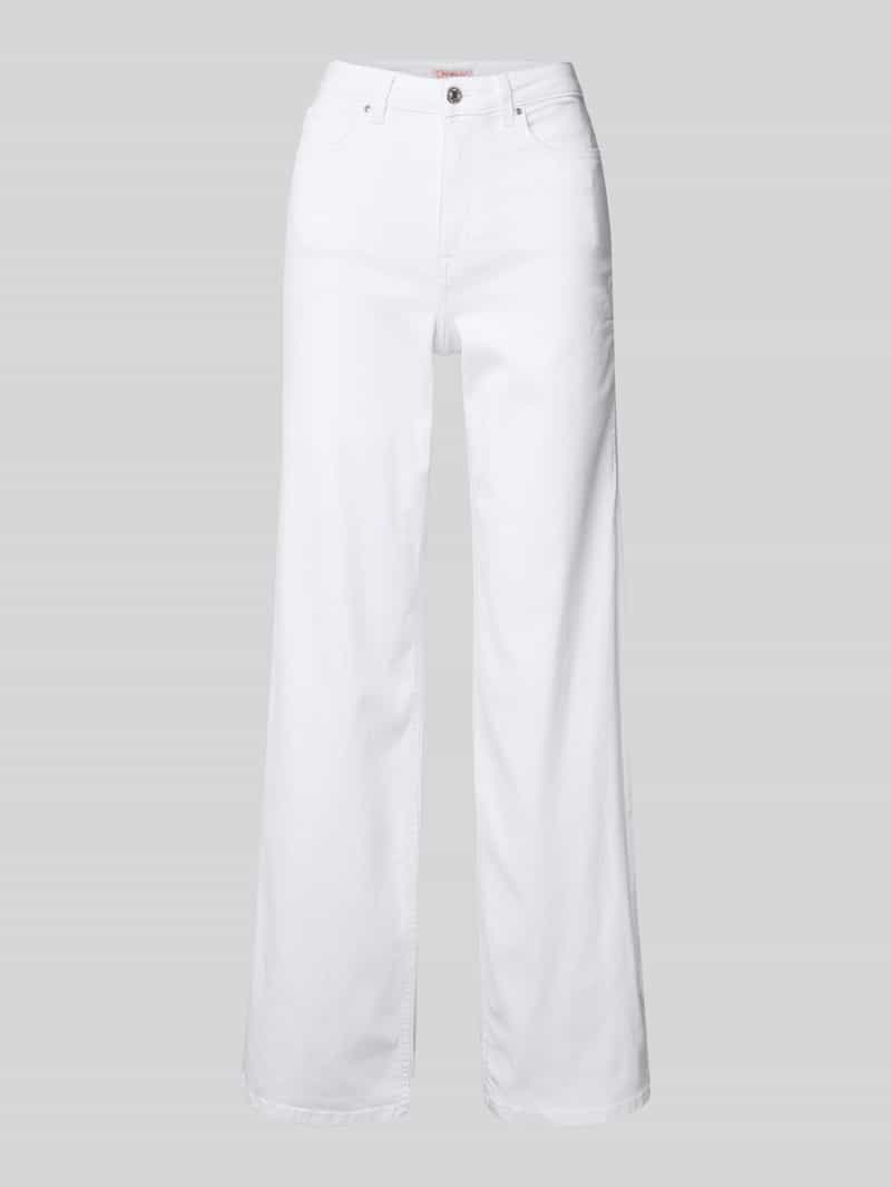 Only Wide leg jeans van katoenmix model 'MADISON BLUSH'