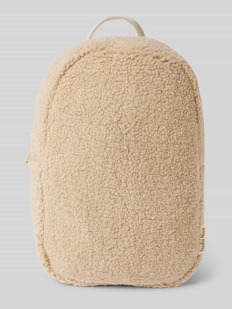 STUDIO NOOS Rugzak met labeldetail model 'teddy'