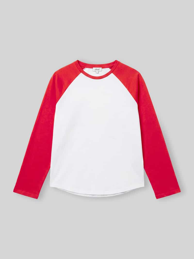 S.Oliver RED LABEL Regular fit shirt met lange mouwen van puur katoen s.Oliver x Heidi Klum