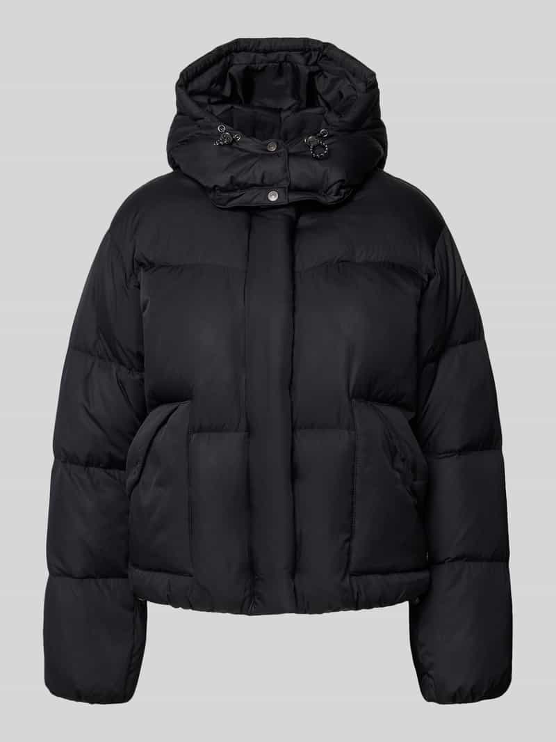 Levi's Regular fit gewatteerd jack met capuchon model 'Bubble'