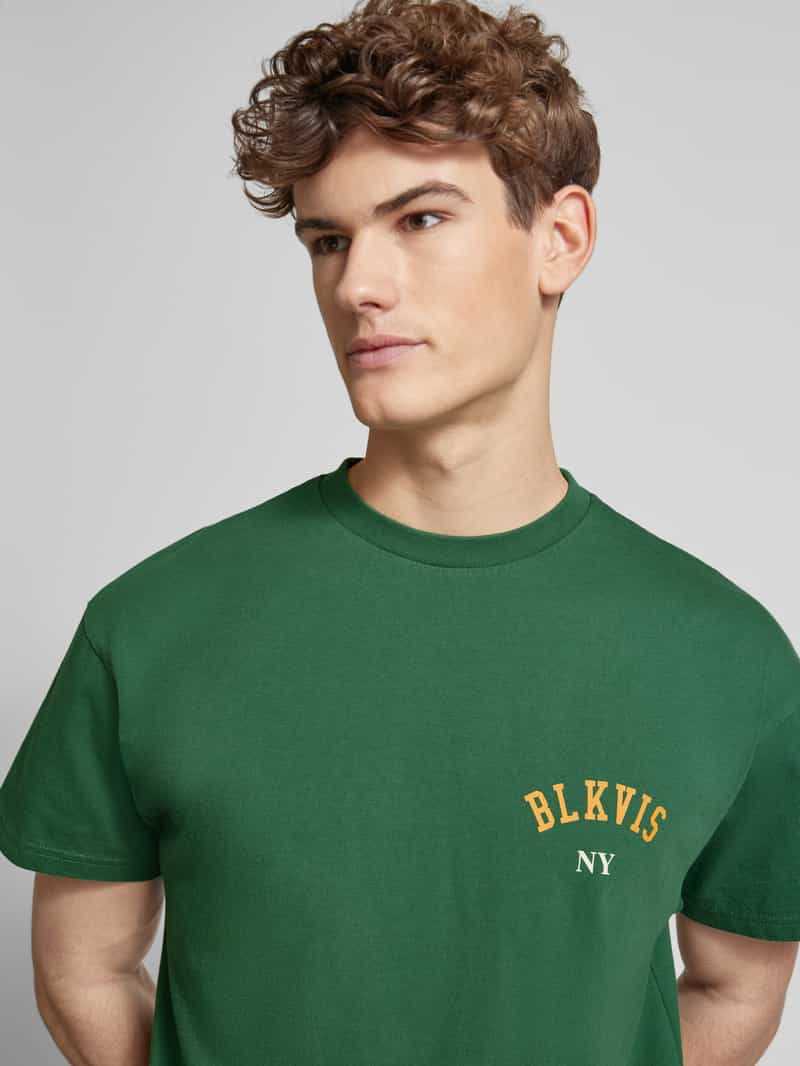 BLKVIS T-shirt met labelprint