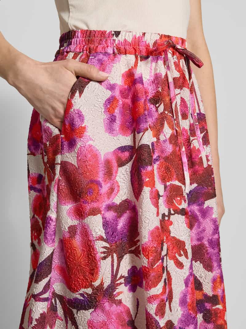 Essentiel Antwerp Midirok met structuurmotief model 'Harbour'