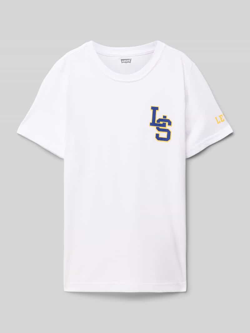 Levi s Kids T-shirt met labelprint